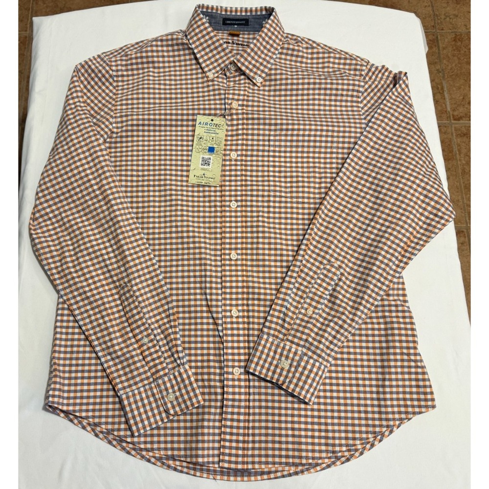 Tailor Vintage Air O Tec Button Down Shirt - Size L - Brand New With Tags